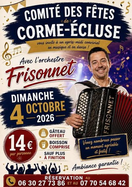 Thé dansant du comité des fêtes.