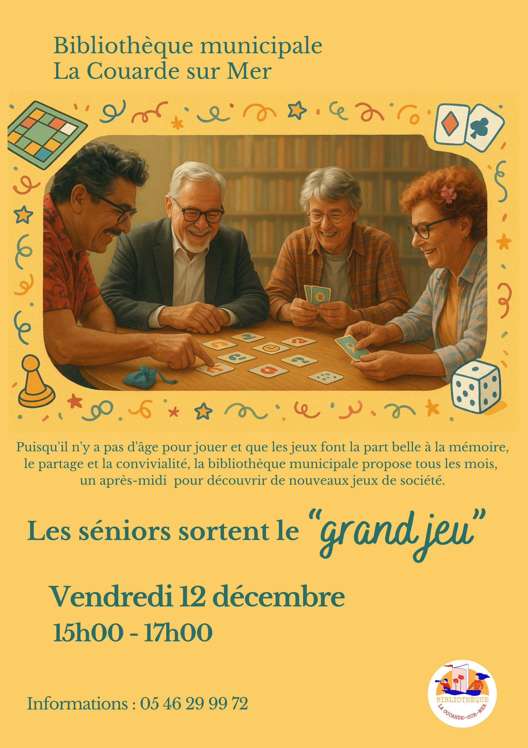 Les séniors sortent le grand jeu!