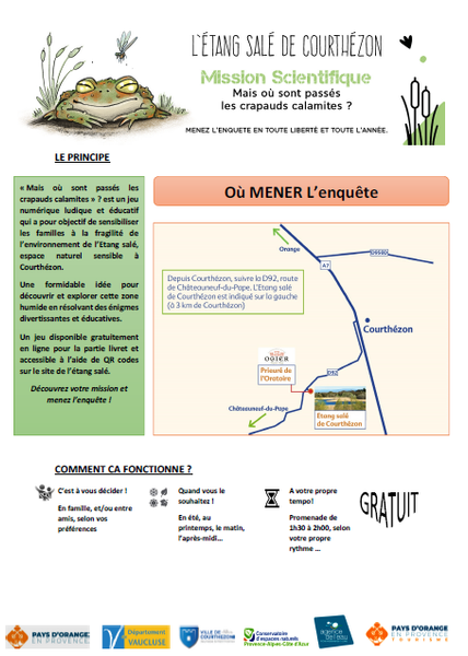 Etang salé de Courthézon - mission scientifique_Courthézon