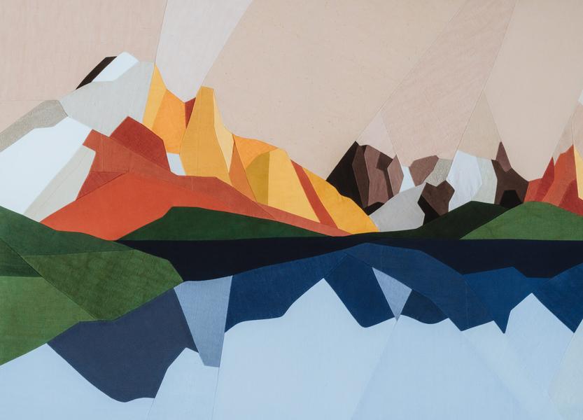 Exposition d'art textile. Madame Fougère._Taninges