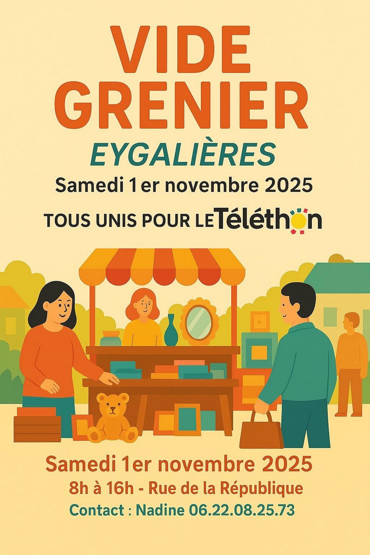 Vide-grenier du Téléthon