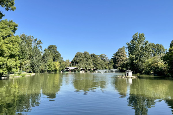 Le parc Borély et sa roseraie