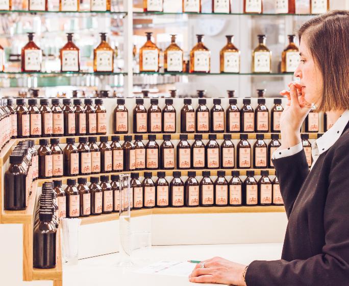 Atelier de création de parfum