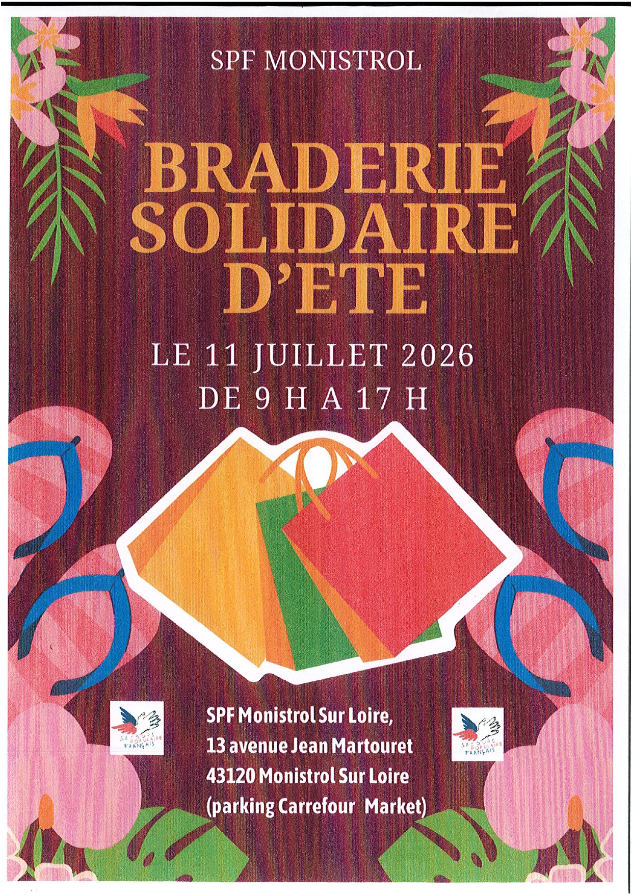 Braderie solidaire d'été