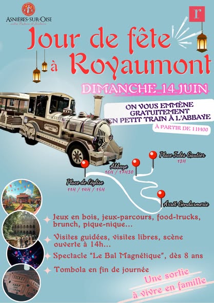 Jour de fête à Royaumont - Petit Train