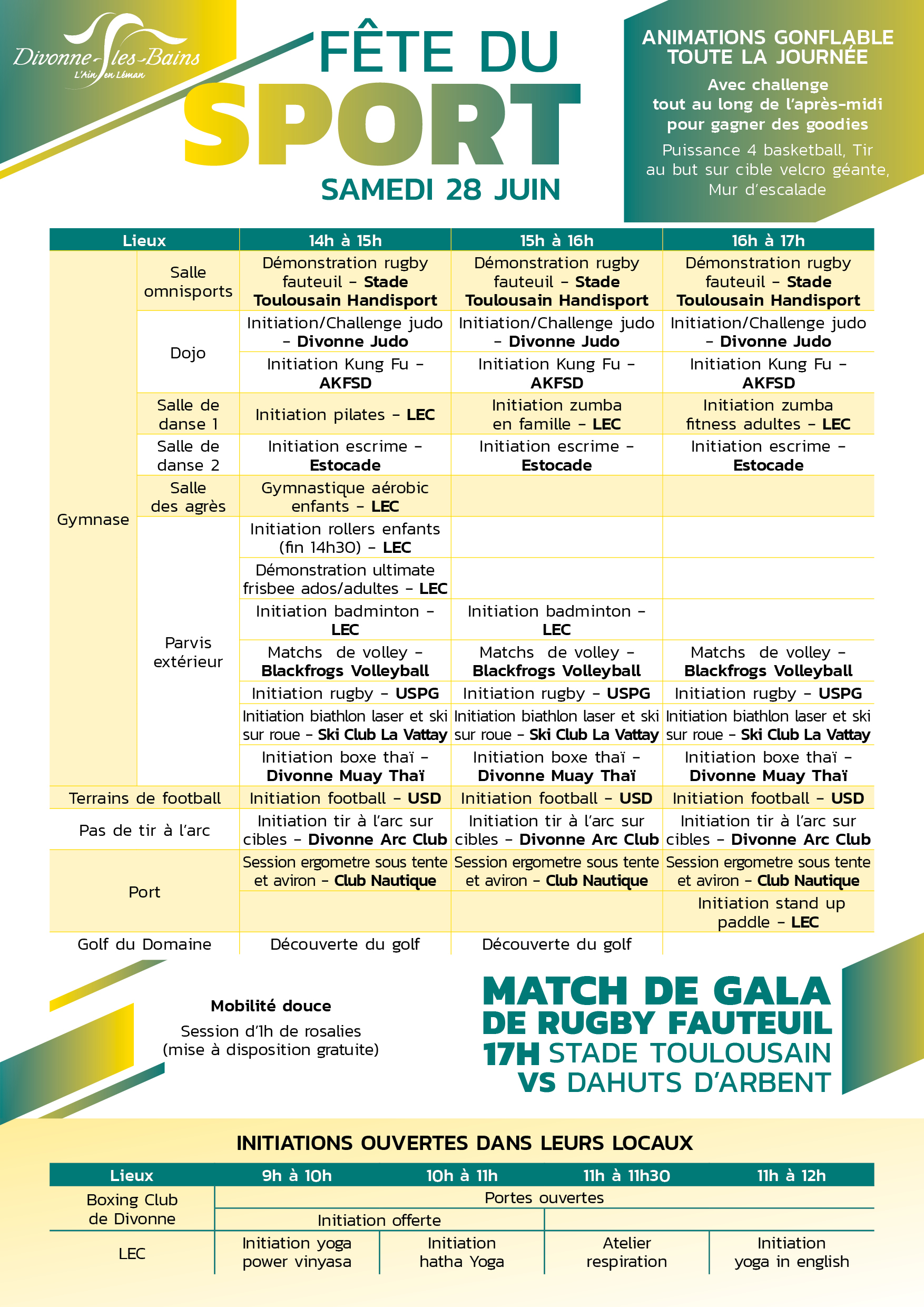Fête du Sport_Divonne-les-Bains