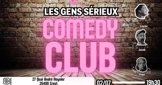 Comedy club - Stand up aux gens sérieux