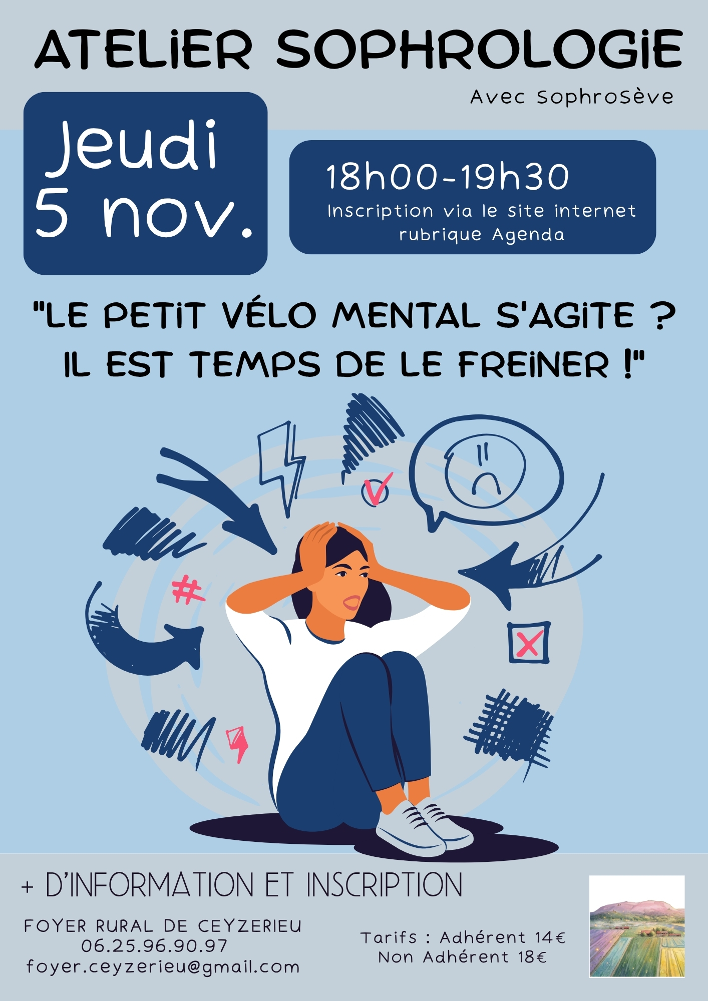 Atelier sophrologie avec sophrosève