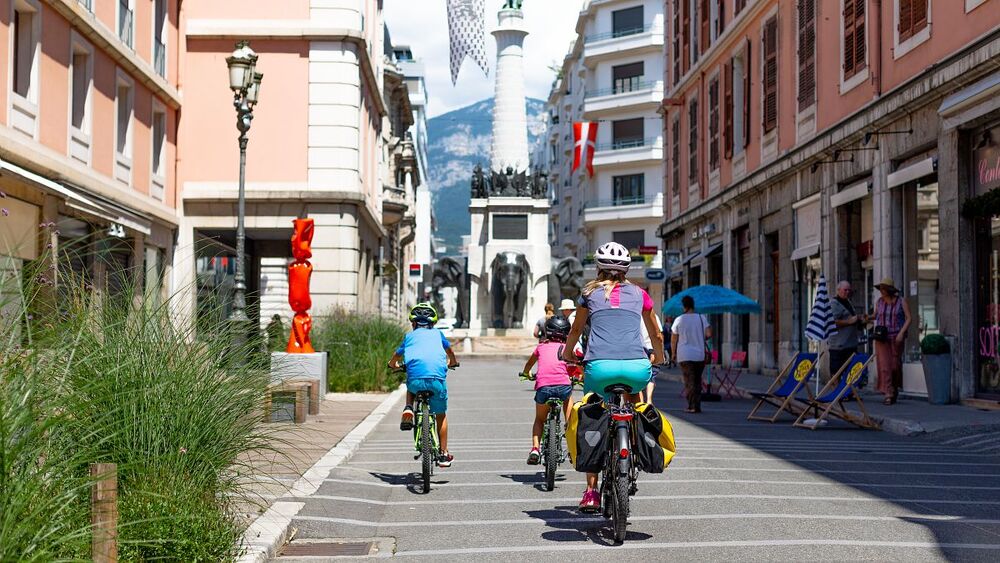 Tour des bauges vélo Chambéry montagnes-Du bourget-du-lac au lac Saint-André