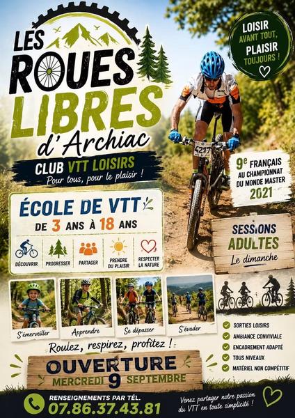 Les Roues Libres d'Archiac Club VTT