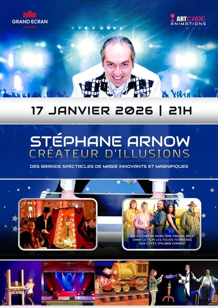 Spectacle de magie au cin&eacute;ma