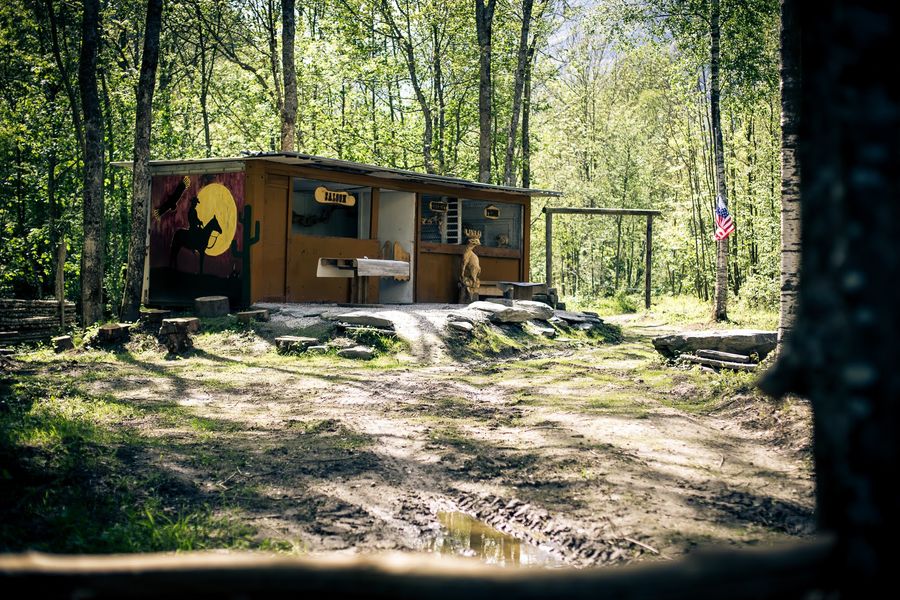 Visite de la ferme des bisons
