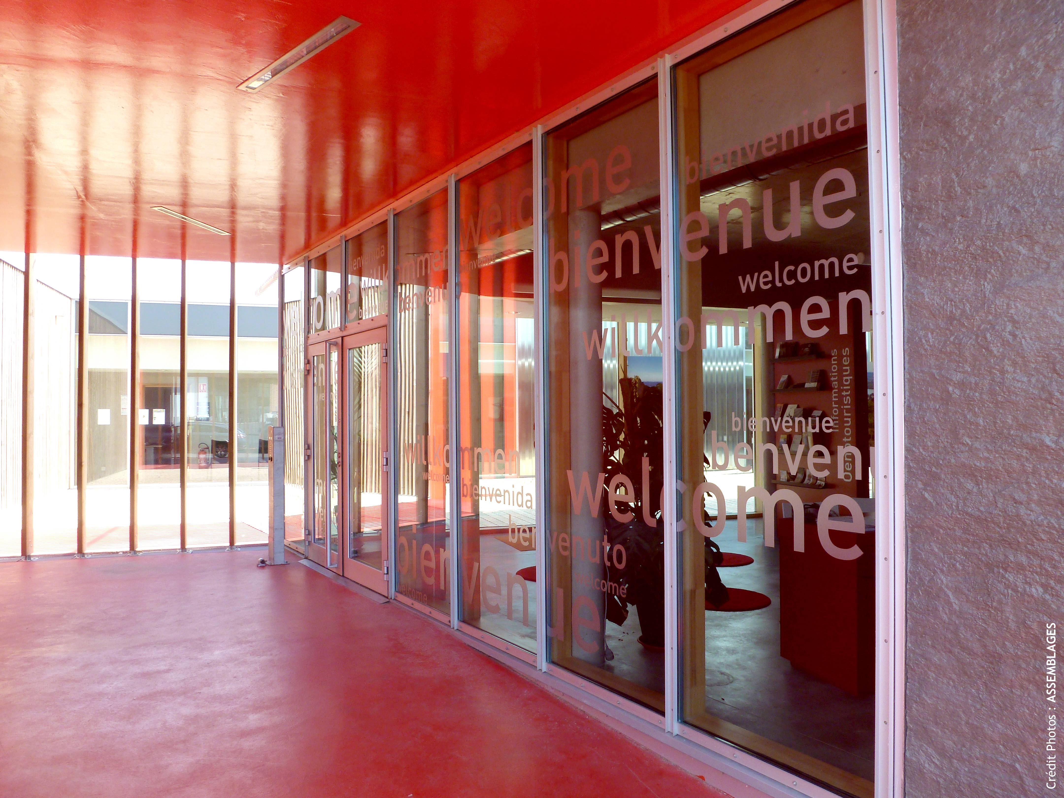 Entrée de la Maison des Vins