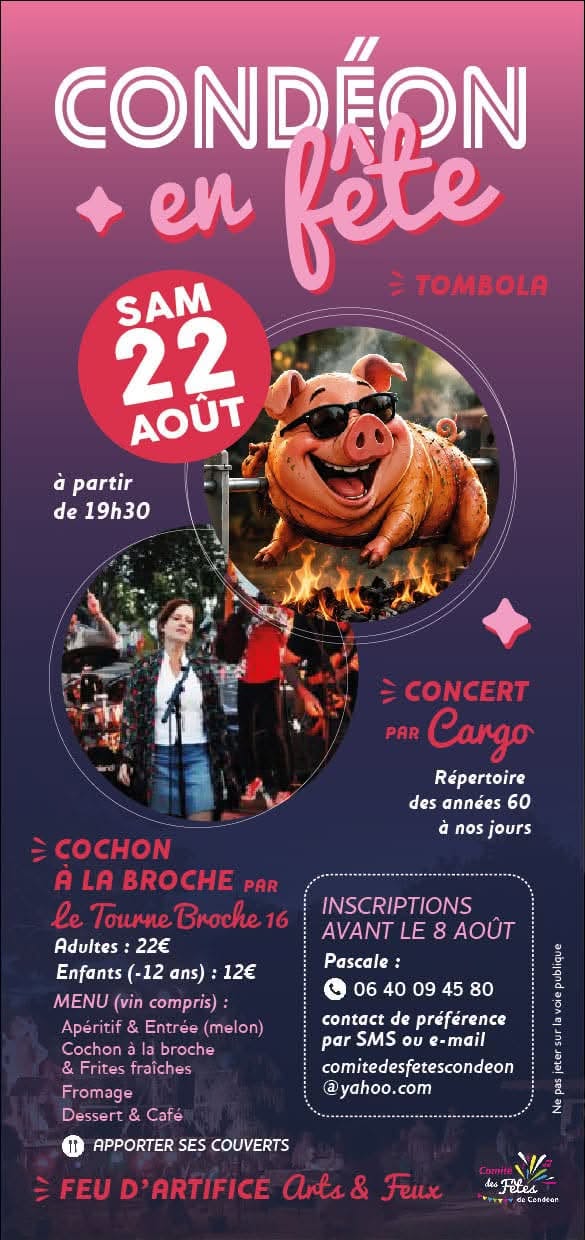 Condéon en fête