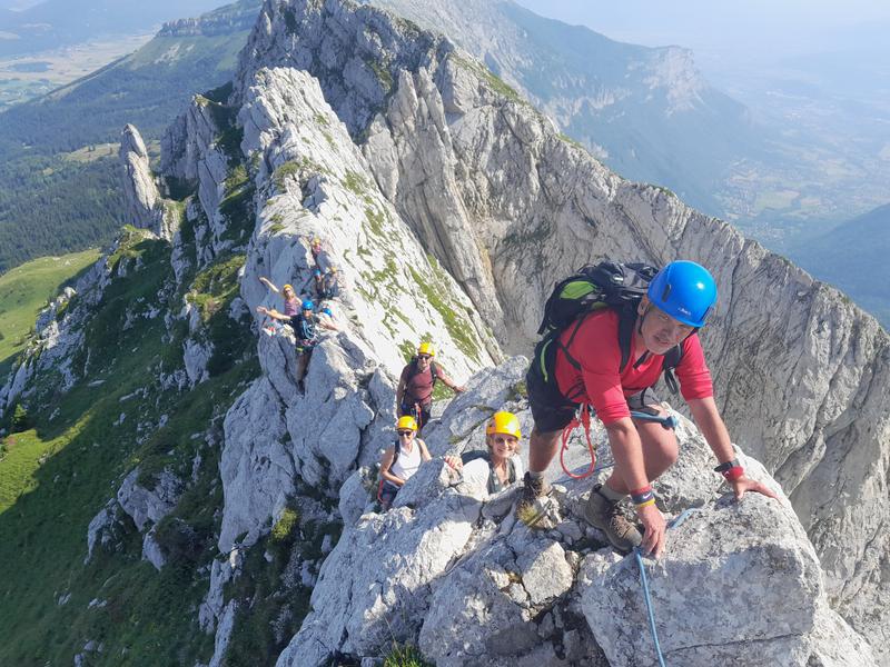 Traversée des arêtes du Gerbier