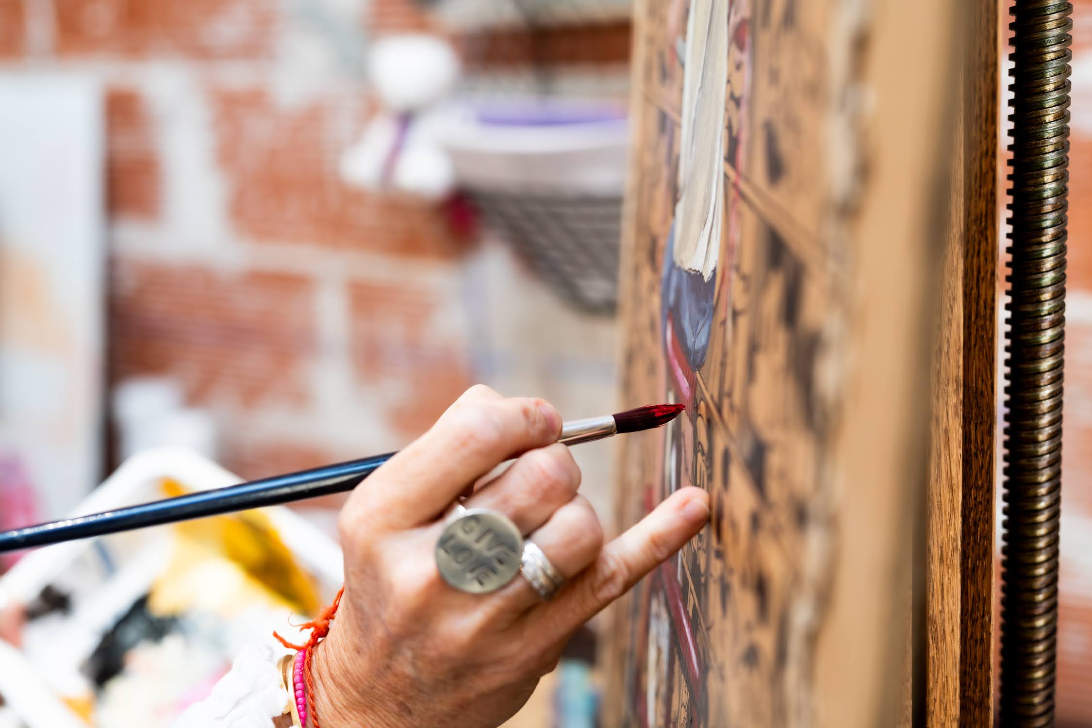 Carol on the roof - photo 5