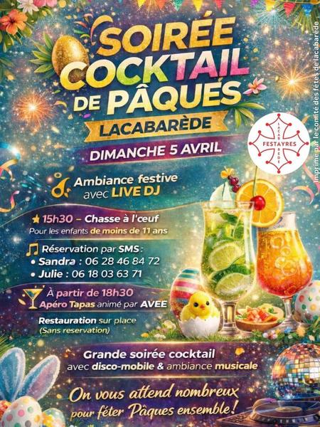 Soirée cocktail de Pâques