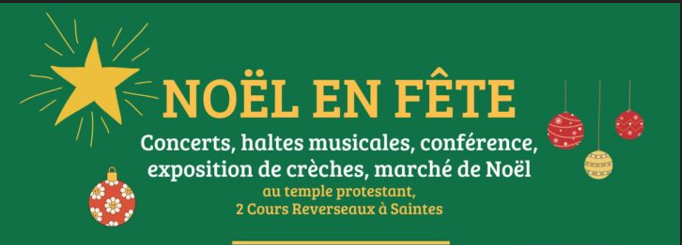 Noël en fête au Temple de Saintes