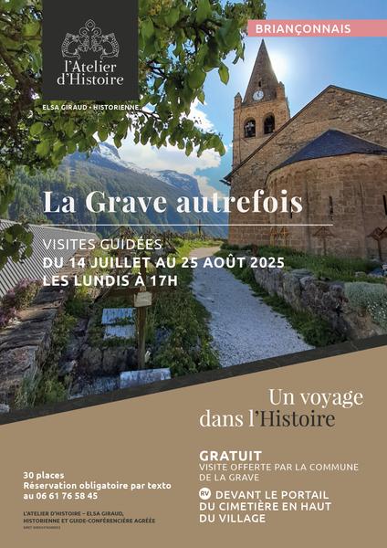 - © Elsa Giraud Visite guidée La Grave autrefois_La Grave - © Elsa Giraud