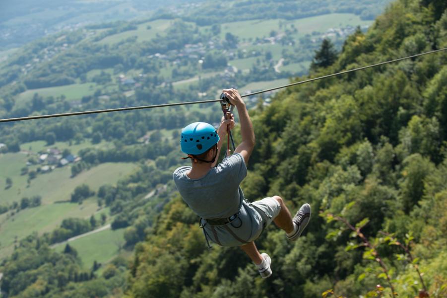 La Tyrolienne du  Fort