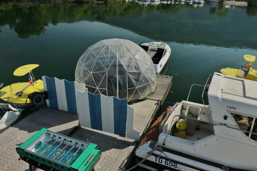 Eden Marine - hébergement insolite - Vallée Bleue - Montalieu Vercieu - ViaRhôna - Balcons du Dauphiné