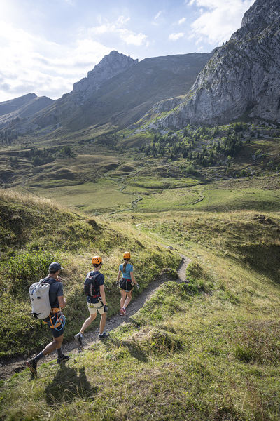 Via ferrata au Grand-Bornand avec un guide