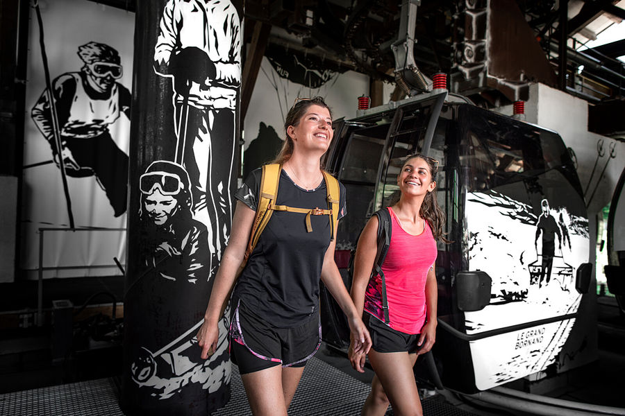 Remontées mécaniques du Grand-Bornand en été