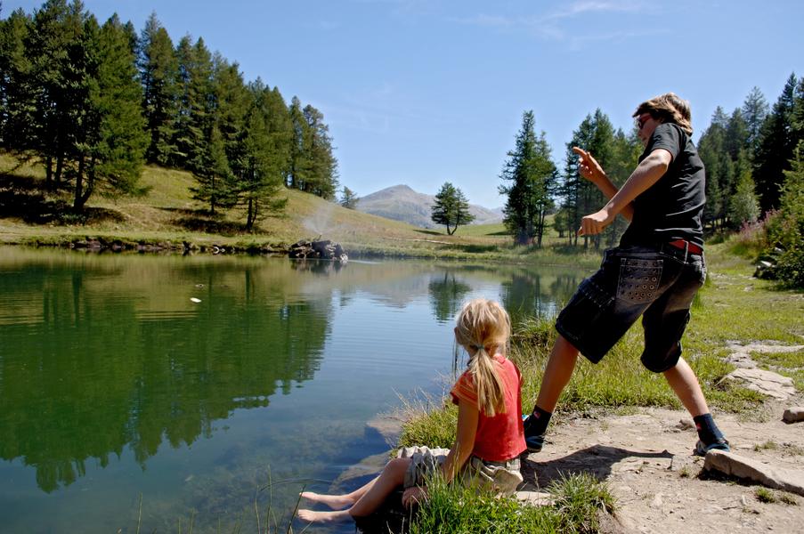 pêche au lac de Pramol