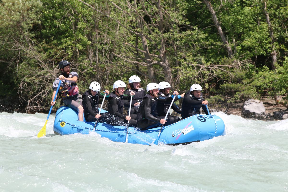 From Blue to White Rafting