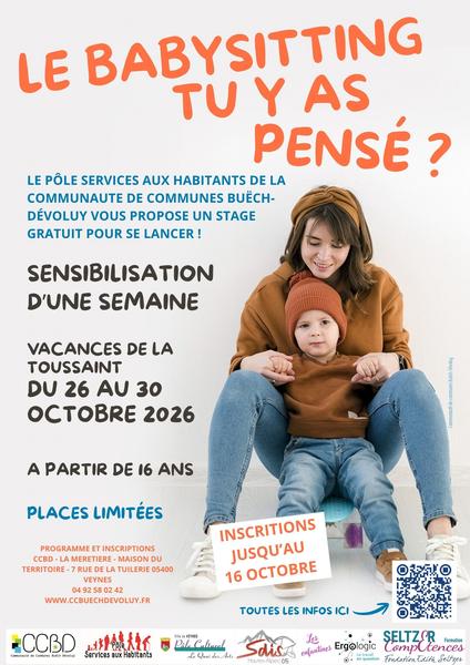 Le babysitting tu y as pensé ?