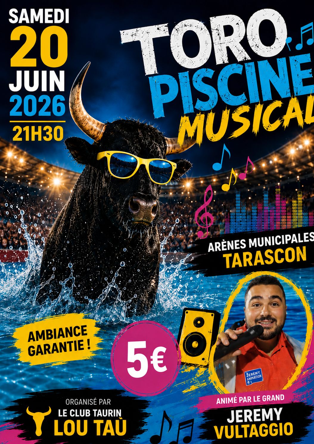 Tarascon Taureau Piscine / Club