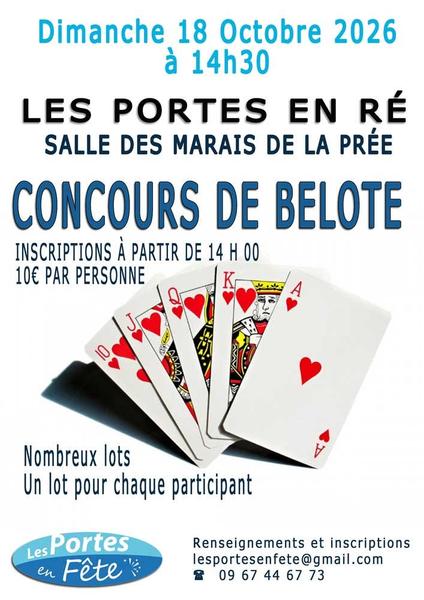 Concours de belote