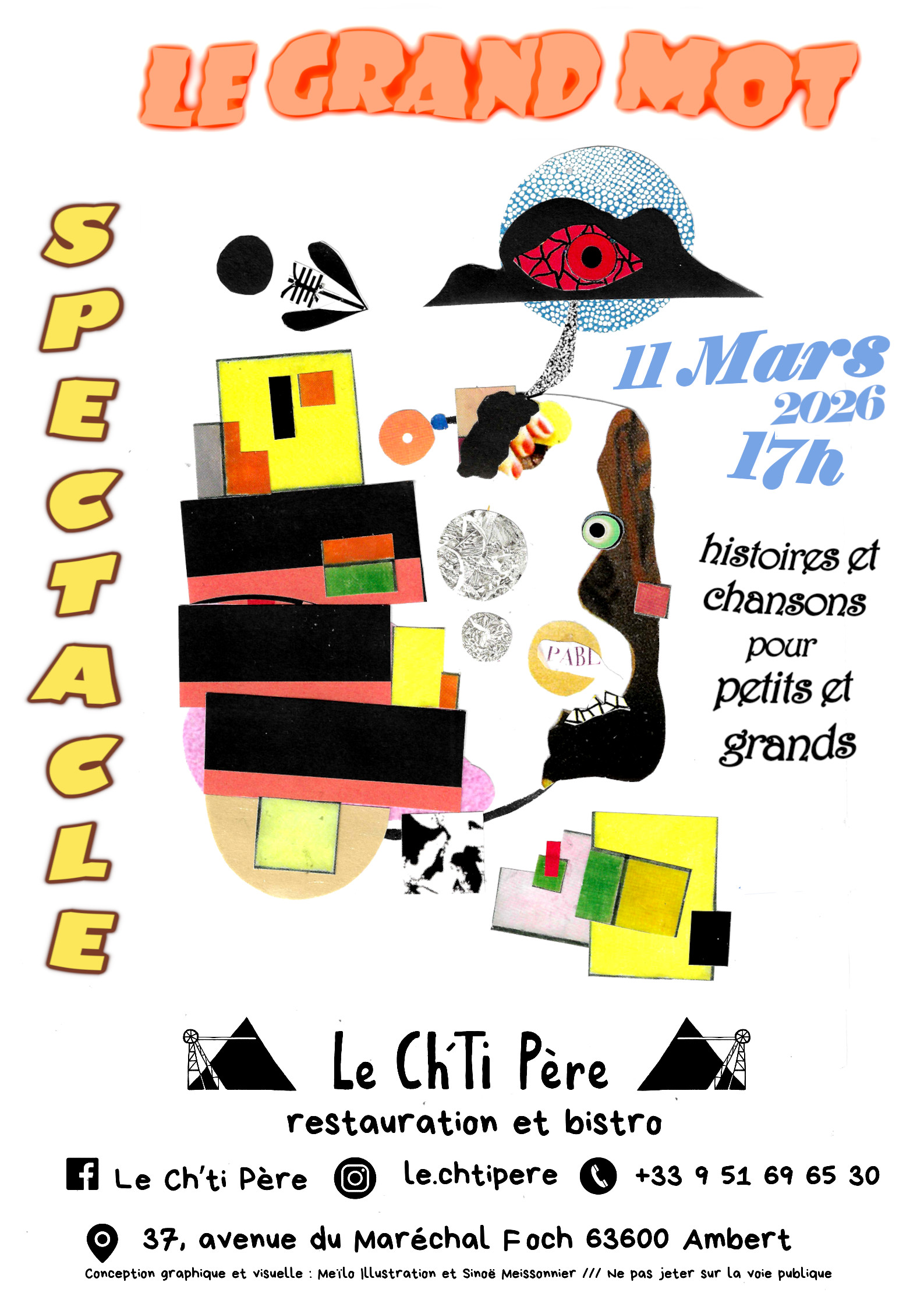 Spectacle pour enfant Le Grand Mot // Ambert