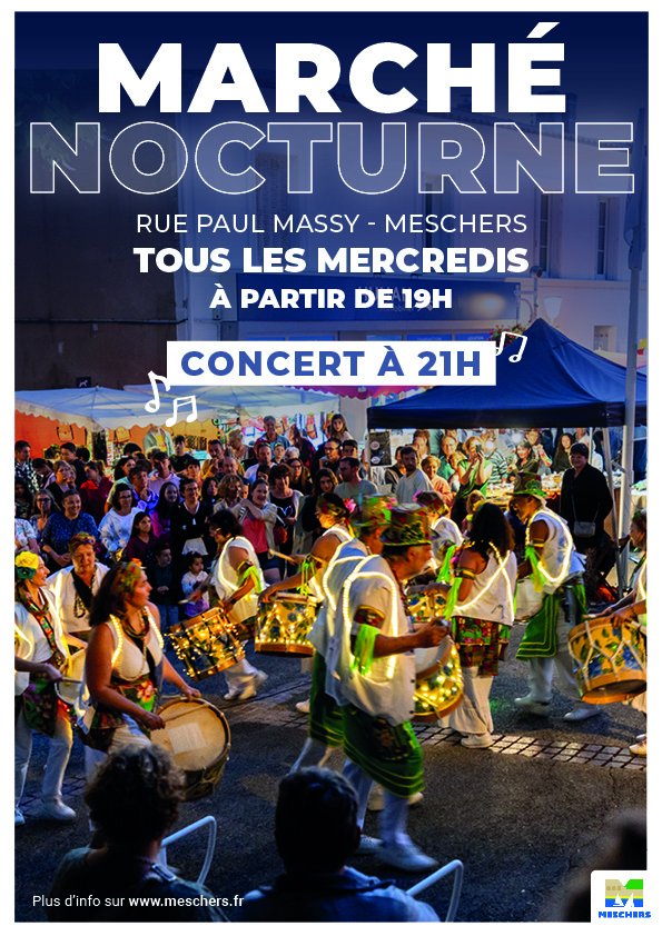 Marché nocturne de Meschers