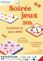 Soirée jeux de société