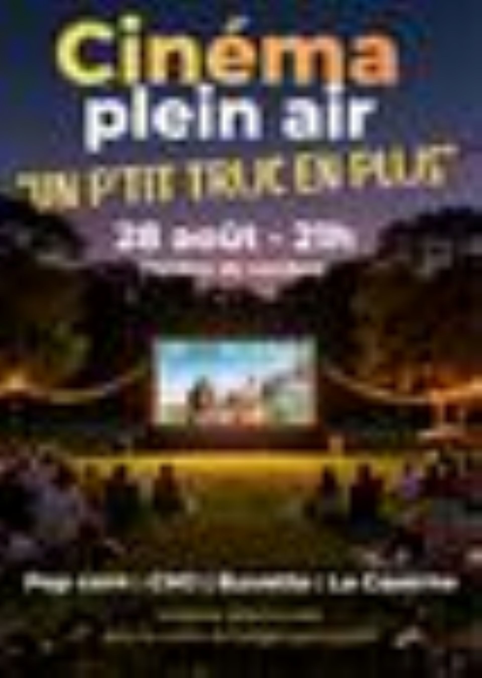 Cinéma plein air