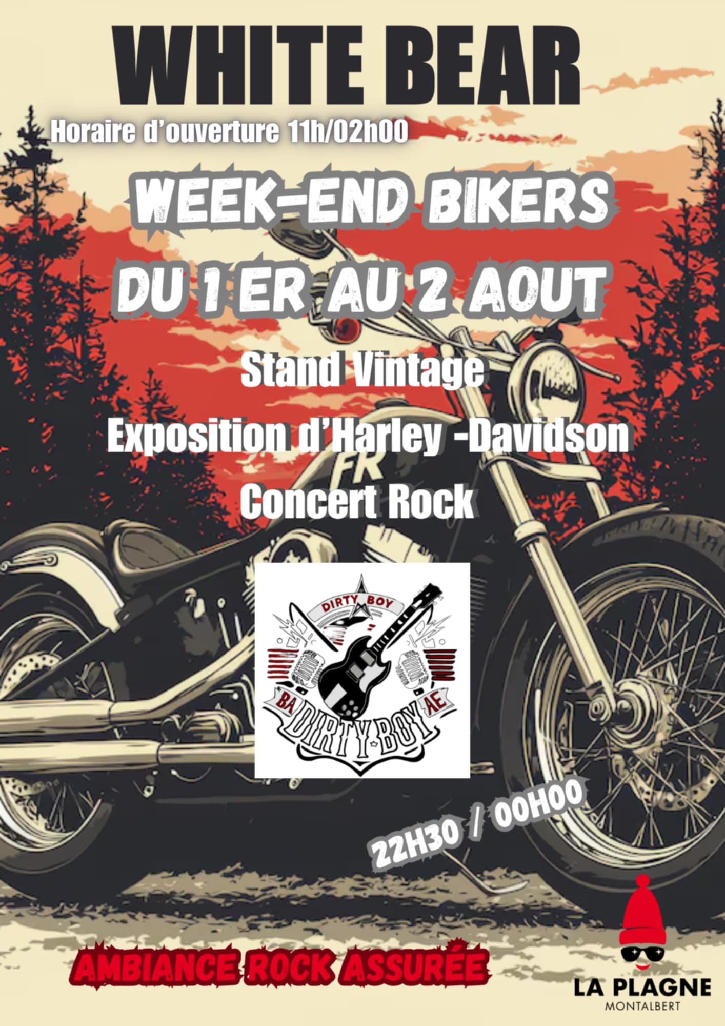 Week-end Bikers au White Bear