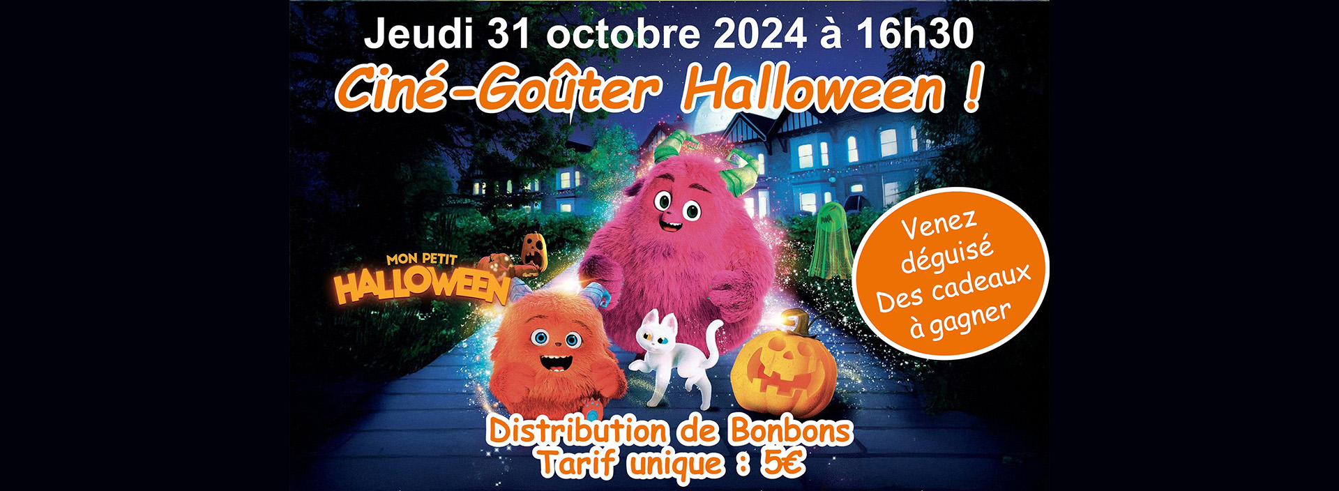 Ciné-goûter Halloween_Saint-Rémy-de-Provence