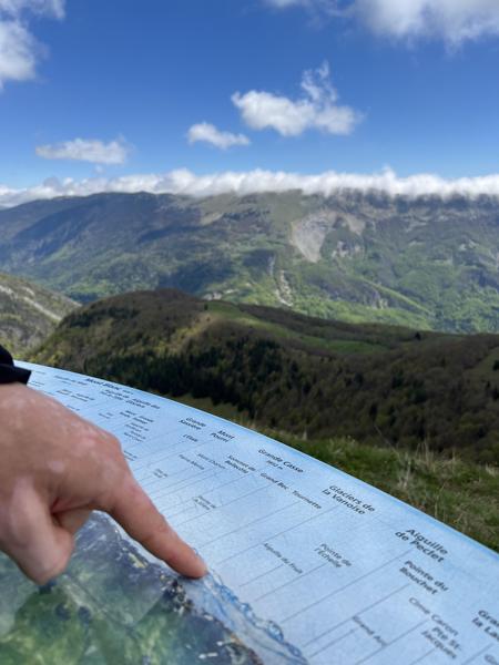 Table d'orientation du Crêt de Chalam_Chézery-Forens