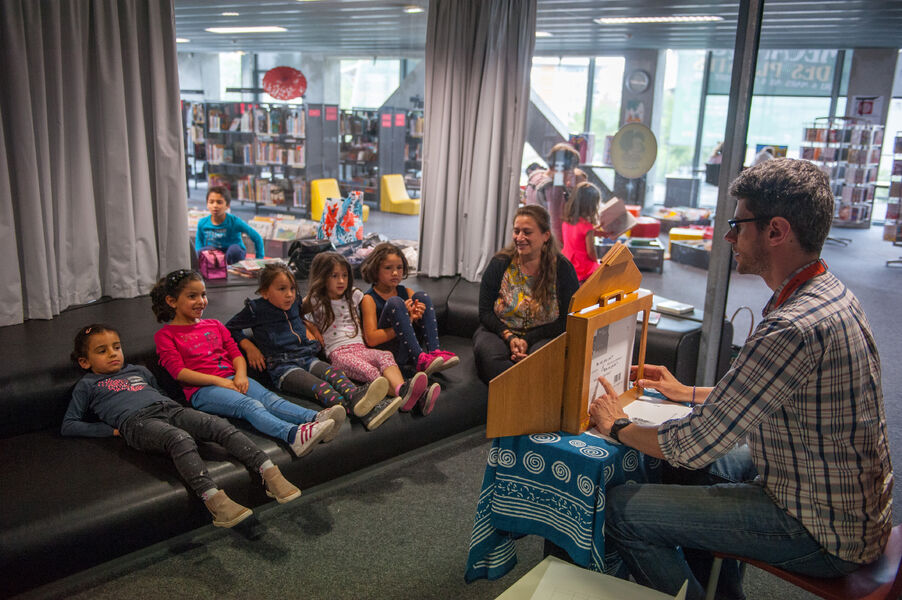 médiathèque jeunesse La Turbine