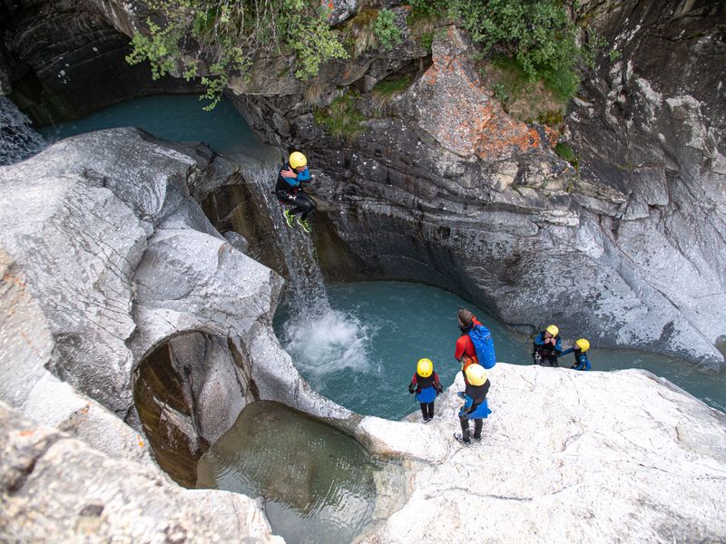 Canyoning à l'Ecot Bonneval sur Arc Haute Maurienne Vanoise