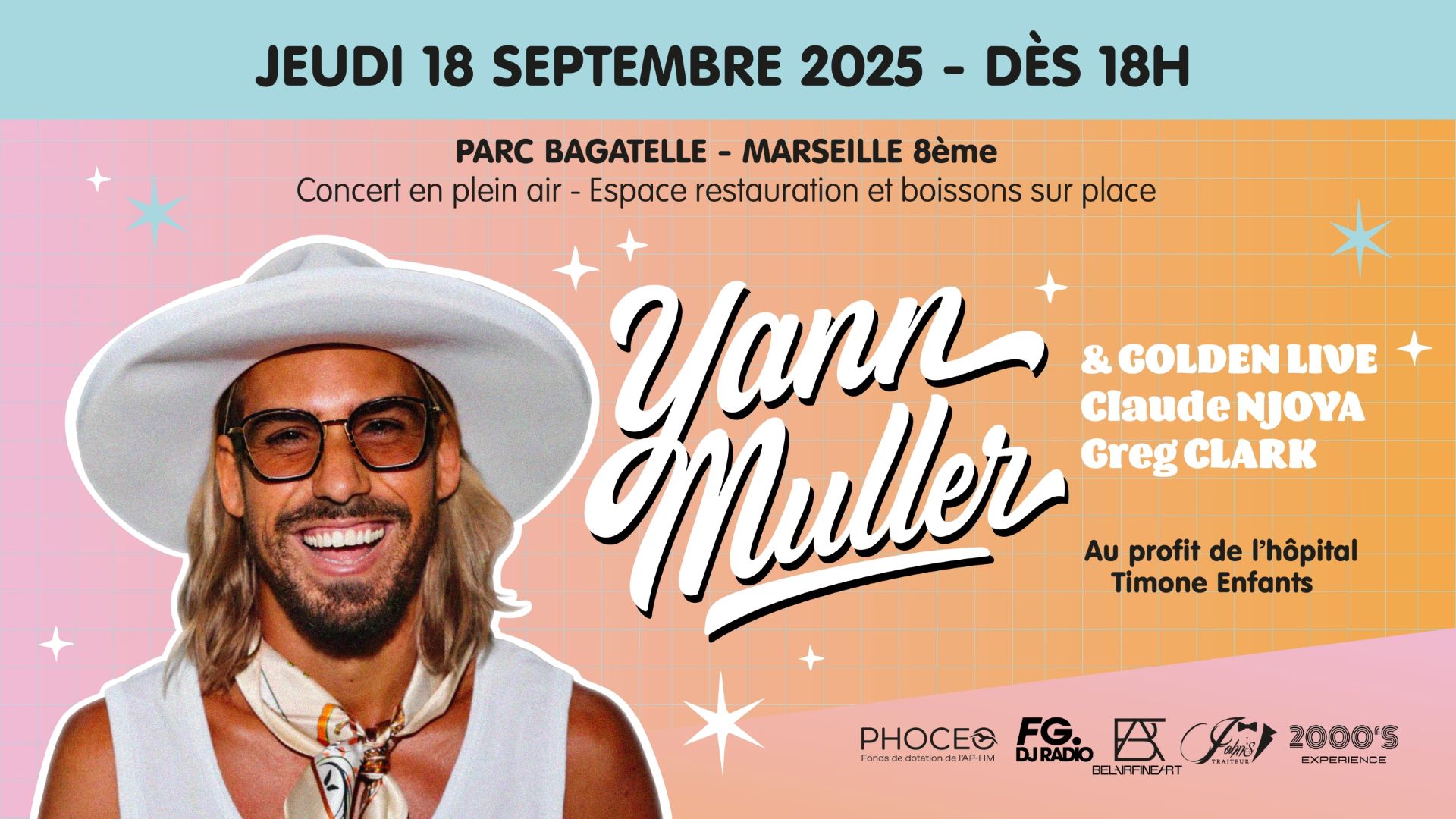 Concert caritatif Yann Muller