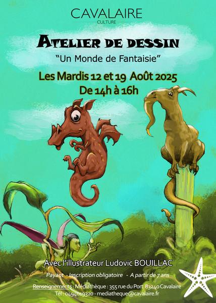 Cavalaire-Sur-Mer : Atelier de dessin