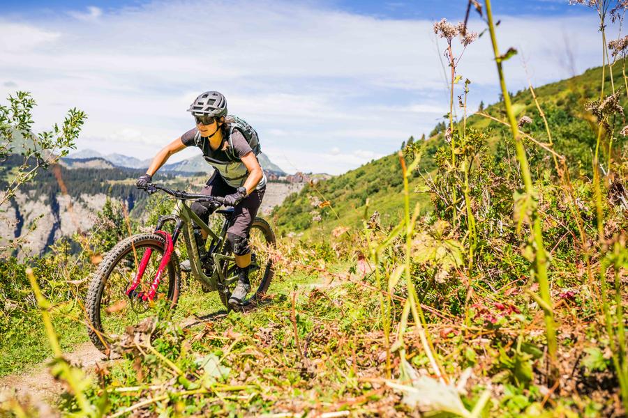 Piste rouge Lac Vert par Mossettes_Avoriaz