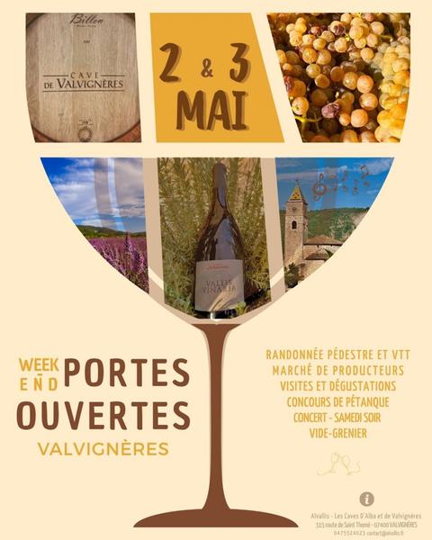Week-end portes ouvertes à la cave de Valvignères_Valvignères