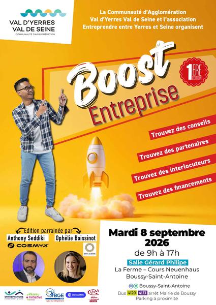 Salon Boost entreprise_Boussy-Saint-Antoine