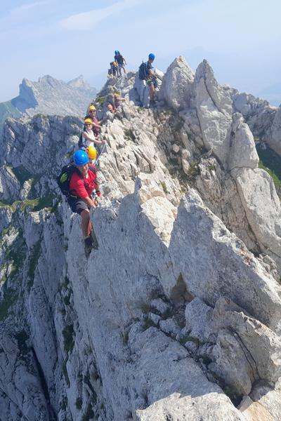 Traversée des arêtes du Gerbier