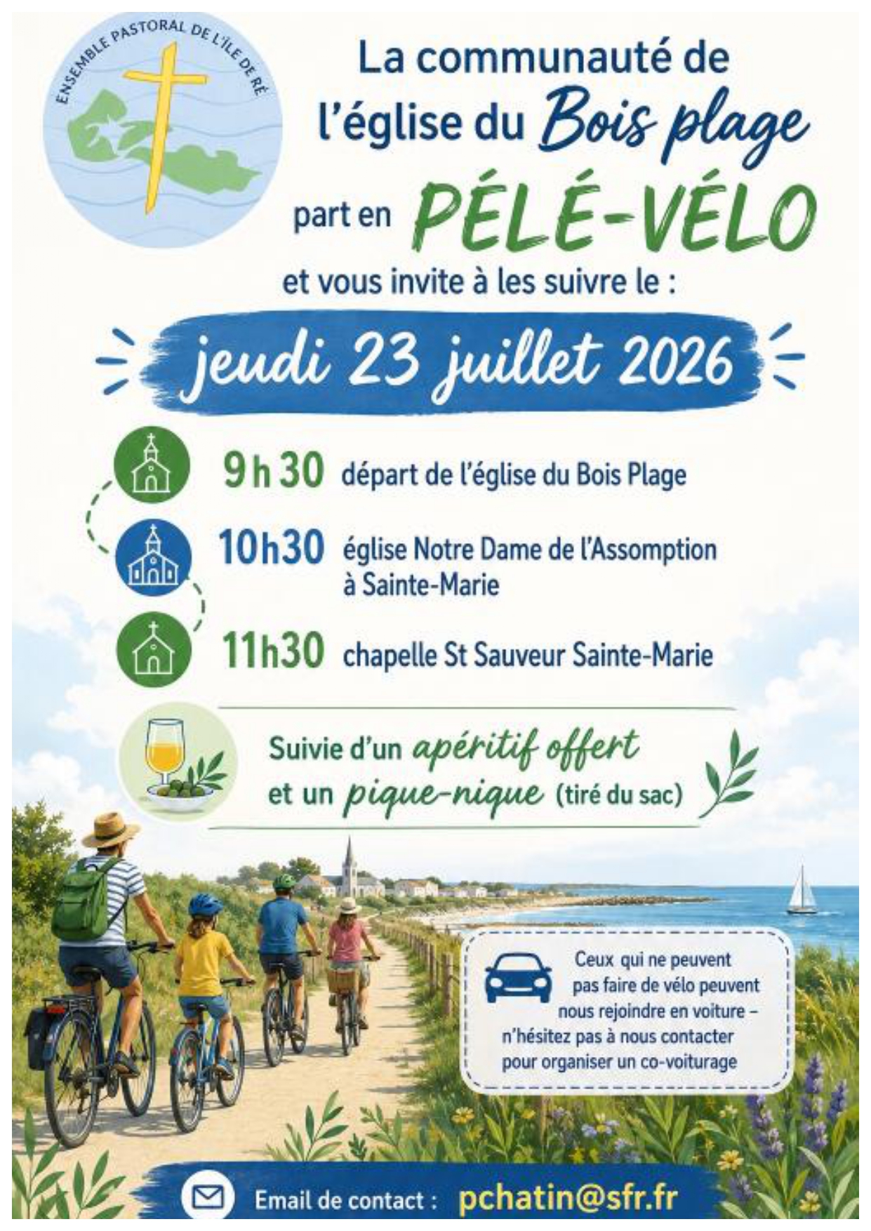 Pélé-Vélo - balade à vélo