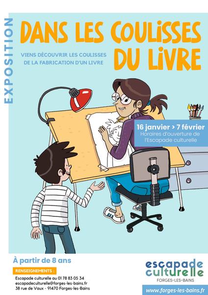 Exposition “Dans les coulisses du livre”