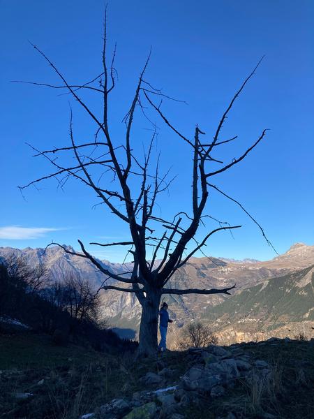 Table d'orientation randonnée depuis Villard-Notre -Dame_Villard-Notre-Dame